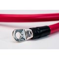 Inverters R Us Spartan Power Single Battery Cable with 5/16" Ring Terminals, 4/0 AWG, 4 ft, Red SINGLERED4/0AWG4FT56